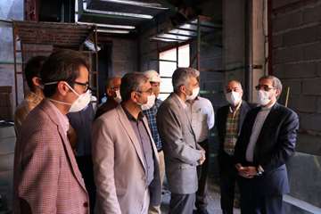 بازدید مسئولین استانی، شهرستانی و دانشگاهی از دو ابر پروژه در دست احداث مرکز سوختگی و سرطان دانشگاه 